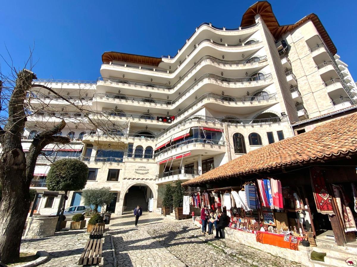 Hotel Panorama Kruje View On The Castle And The Old Town Exterior photo