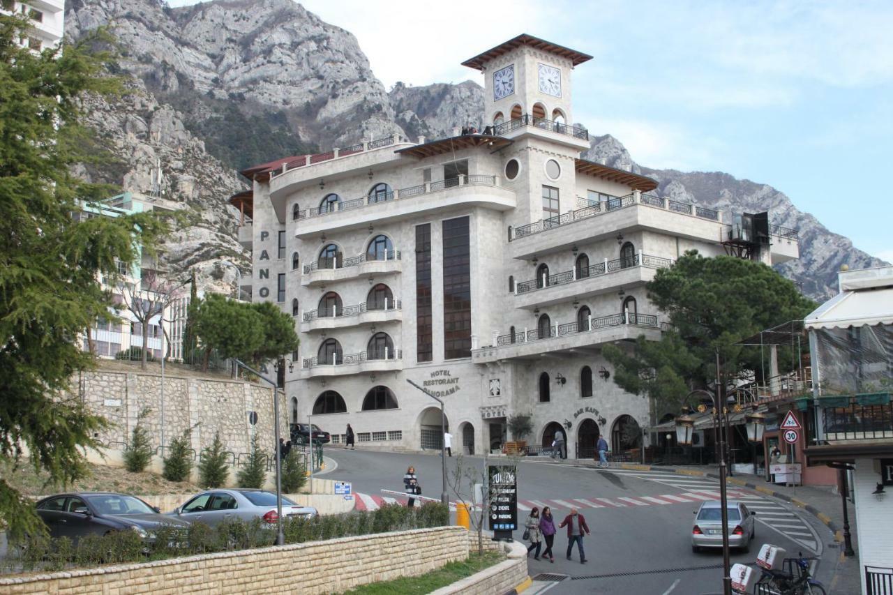 Hotel Panorama Kruje View On The Castle And The Old Town Exterior photo